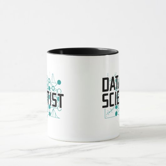Data Scientist Data Analyst Gift Mok (Midden)