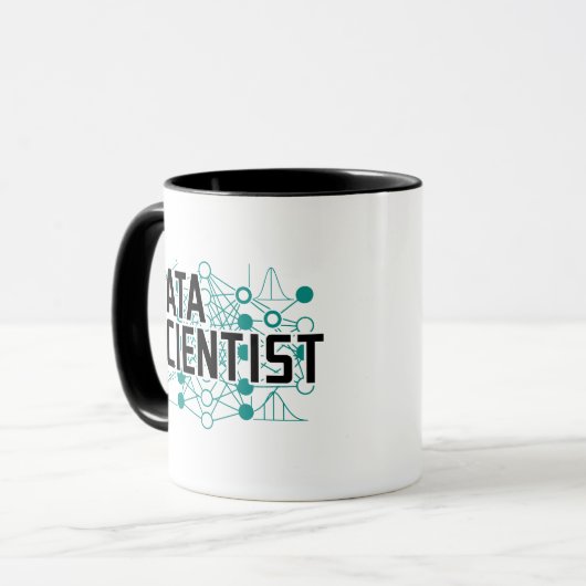 Data Scientist Data Analyst Gift Mok (Voorkant links)