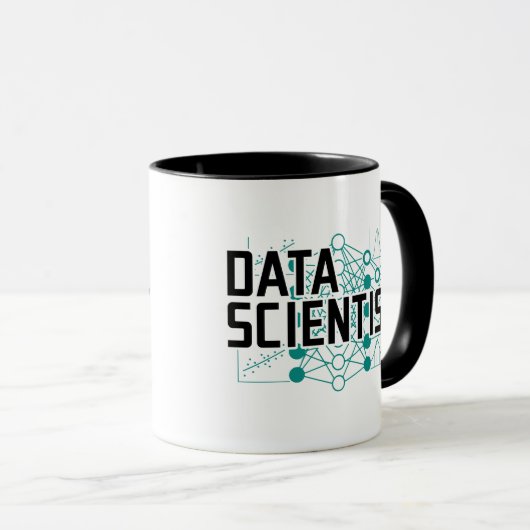 Data Scientist Data Analyst Gift Mok (Voorkant rechts)