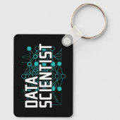 Data Scientist Data Analyst Gift Sleutelhanger (Achterkant)