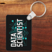 Data Scientist Data Analyst Gift Sleutelhanger (Achterkant)