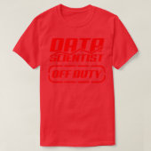 Data Scientist Data Science Mining Analyst Premium T-shirt (Design voorkant)