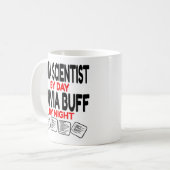 Data Scientist houdt van spelen Trivia Koffiemok (Voorkant links)
