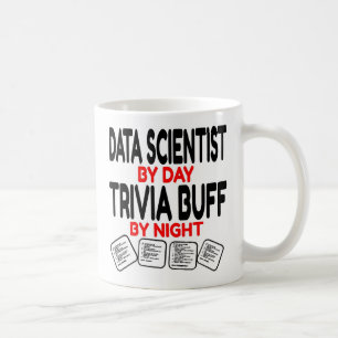 Data Scientist houdt van spelen Trivia Koffiemok