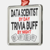 Data Scientist houdt van trivia Metalen Ornament (Links)