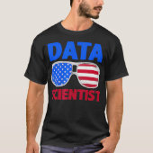 Data Scientist Learning Data Science Mining Analys T-shirt (Voorkant)