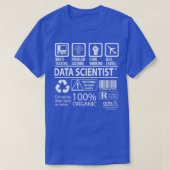 Data Scientist Multitasking Job Gift Item T-shirt (Design voorkant)