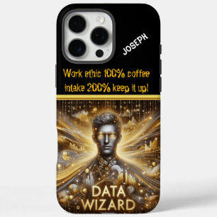 Data Scientist onthult digitale inzichten iPhone 16 Pro Max Hoesje