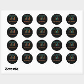 Data Scientist Probleem Solver Data Science Ronde Sticker (Vel)