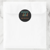 Data Scientist Probleem Solver Data Science Ronde Sticker (Tas)