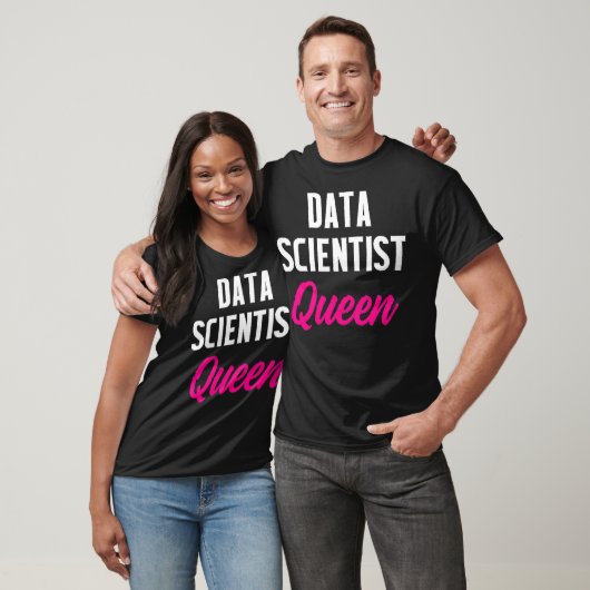 Data Scientist Queen Data Science Mining Analist T-shirt (Unisex)