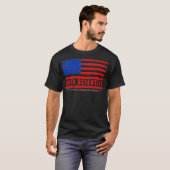 Data Scientist US Flag Data Science Mining Analyst T-shirt (Voorkant volledig)