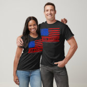 Data Scientist US Flag Data Science Mining Analyst T-shirt (Unisex)