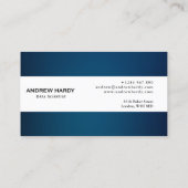 Data Scientist Visitekaartje (Achterkant)