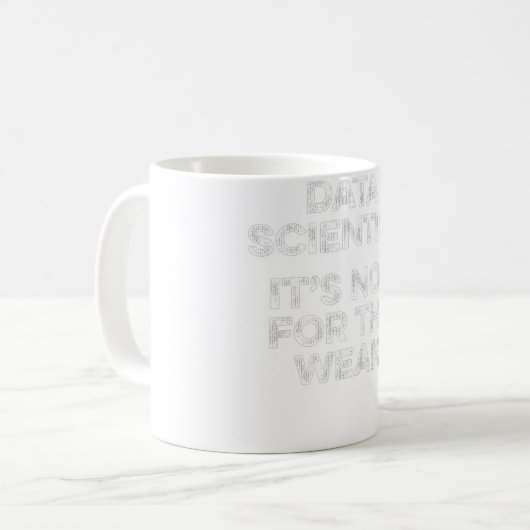 Data Scientist Weak Data Science Mining Analist Koffiemok (Voorkant links)