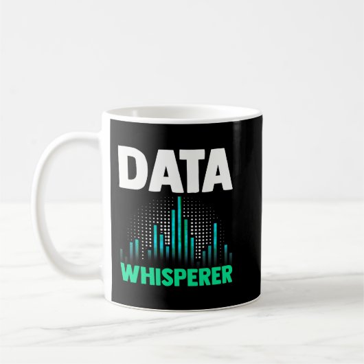 Data Whisperer Funny Science Analyst Software Engi Koffiemok (Links)