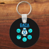 Data Whisperer Tech Engineer Mis Analist Software Sleutelhanger (Voorkant)