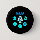 Data Whisperer Tech Engineer Mis Analyst Software  Ronde Button 5,7 Cm (Voorkant)