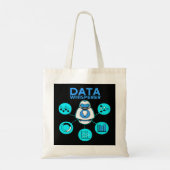 Data Whisperer Tech Engineer MIS Analyst Software Tote Bag (Achterkant)