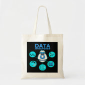 Data Whisperer Tech Engineer MIS Analyst Software Tote Bag (Voorkant)