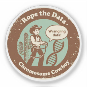 Data Wrangler op de Range Genomics Edition Sticker