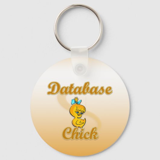 Database Chick Sleutelhanger (Voorkant)