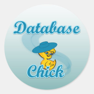 Databasekoppel 3 ronde sticker