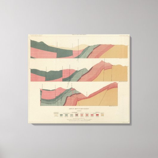 Datablad Aspen Mountain 2 Canvas Afdruk (Voorkant)