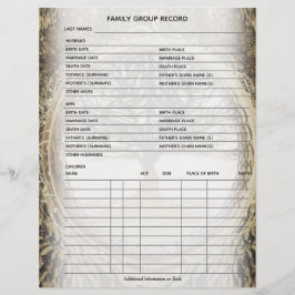 Datablad Familieboom-genealogon