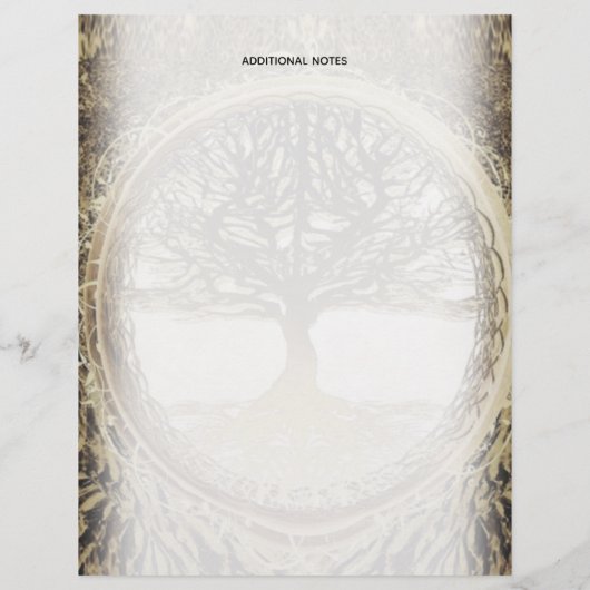 Datablad Familieboom-genealogon (Achterkant)