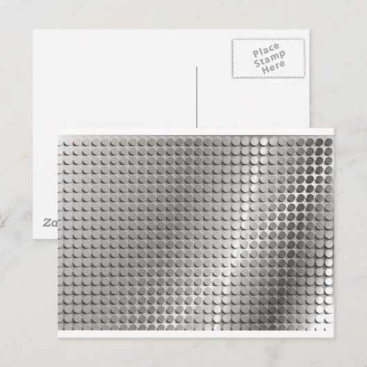 Datablad Metal Briefkaart (Voorkant / Achterkant)