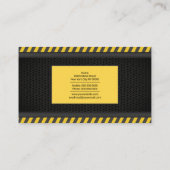 Datablad Metal Visitekaartje (Achterkant)