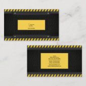 Datablad Metal Visitekaartje (Voorkant / Achterkant)