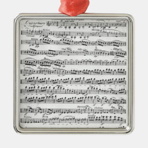 Datablad Music for the Overture to 'Egmont' Metalen Ornament