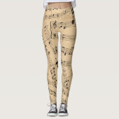 Datablad Music-Leggings Leggings (Voorkant)