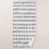 Datablad Muziek Badhanddoek (Badhanddoek)