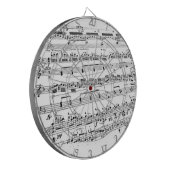 Datablad Muziek Dartbord (Voorkant Links)