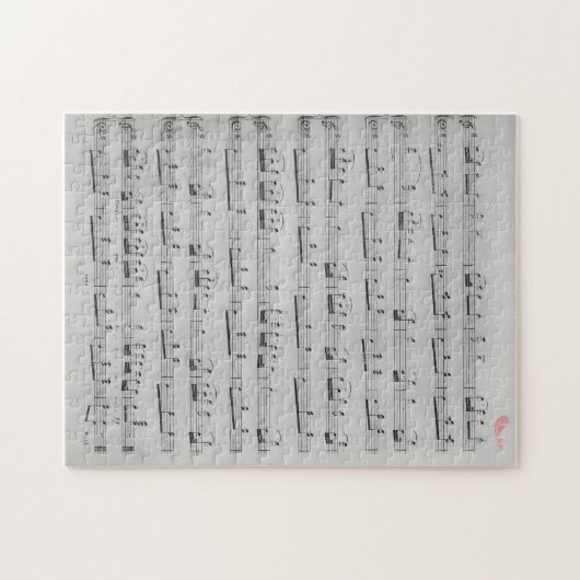 Datablad Muziek Legpuzzel (Horizontaal)