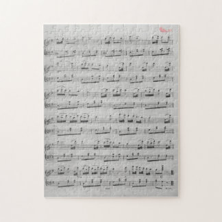 Datablad Muziek Legpuzzel