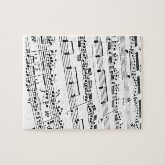 Datablad Muziek Legpuzzel (Horizontaal)