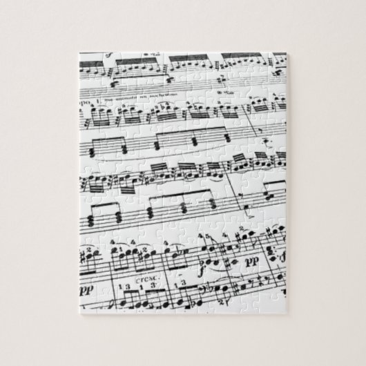 Datablad Muziek Legpuzzel (Verticaal)