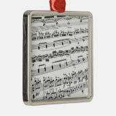 Datablad Muziek Metalen Ornament (Rechts)