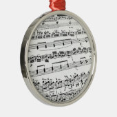 Datablad Muziek Metalen Ornament (Rechts)