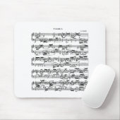 Datablad Muziek naar Bach Muismat (Met muis)