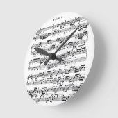 Datablad Muziek naar Bach Ronde Klok (Hoek)