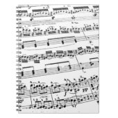 Datablad Muziek Notitieboek (Voorkant)