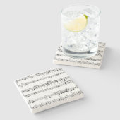 Datablad Muziek Stenen Onderzetter (Zijkant)