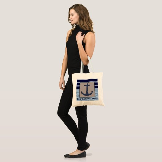 Datablad voor zeilboten tote bag (Voorkant (model))