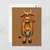 Datable lovable subsidiabel knuffelbaar briefkaart (Voorkant / Achterkant)