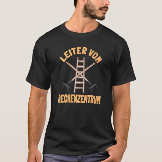 Datacenterleider Harkende Tuin Tuinman T-shirt (Voorkant)